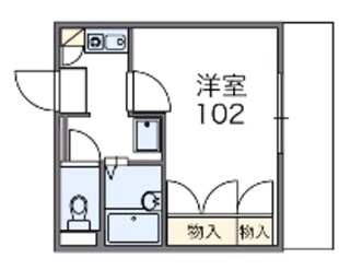 レオパレスツーエイトの物件間取画像